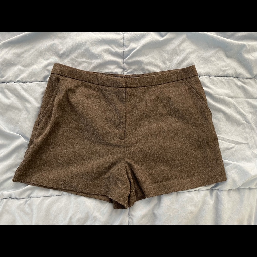 Dark Grey Twill Shorts